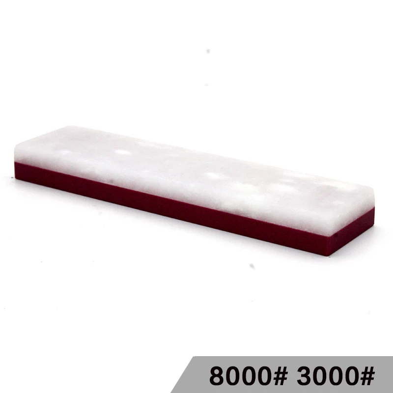 3000 8000 grit Для заточки ножей камень 100 мм* 25 мм* 10 мм отточка на точильных камнях инструмент двойные стороны вода хонинговальный Камень Натуральный шлифовальный камень - Цвет: 3000 8000 grit