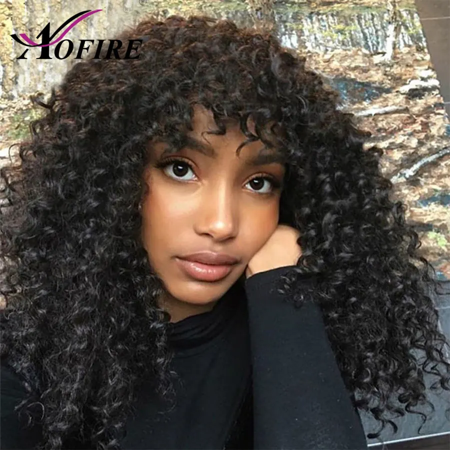Афро кудрявые 360 кружевные передние парики предварительно выщипанные