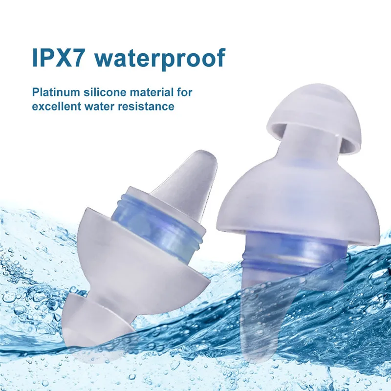 Мягкие силиконовые затычки для ушей с шумоподавлением сна учебы концертов в