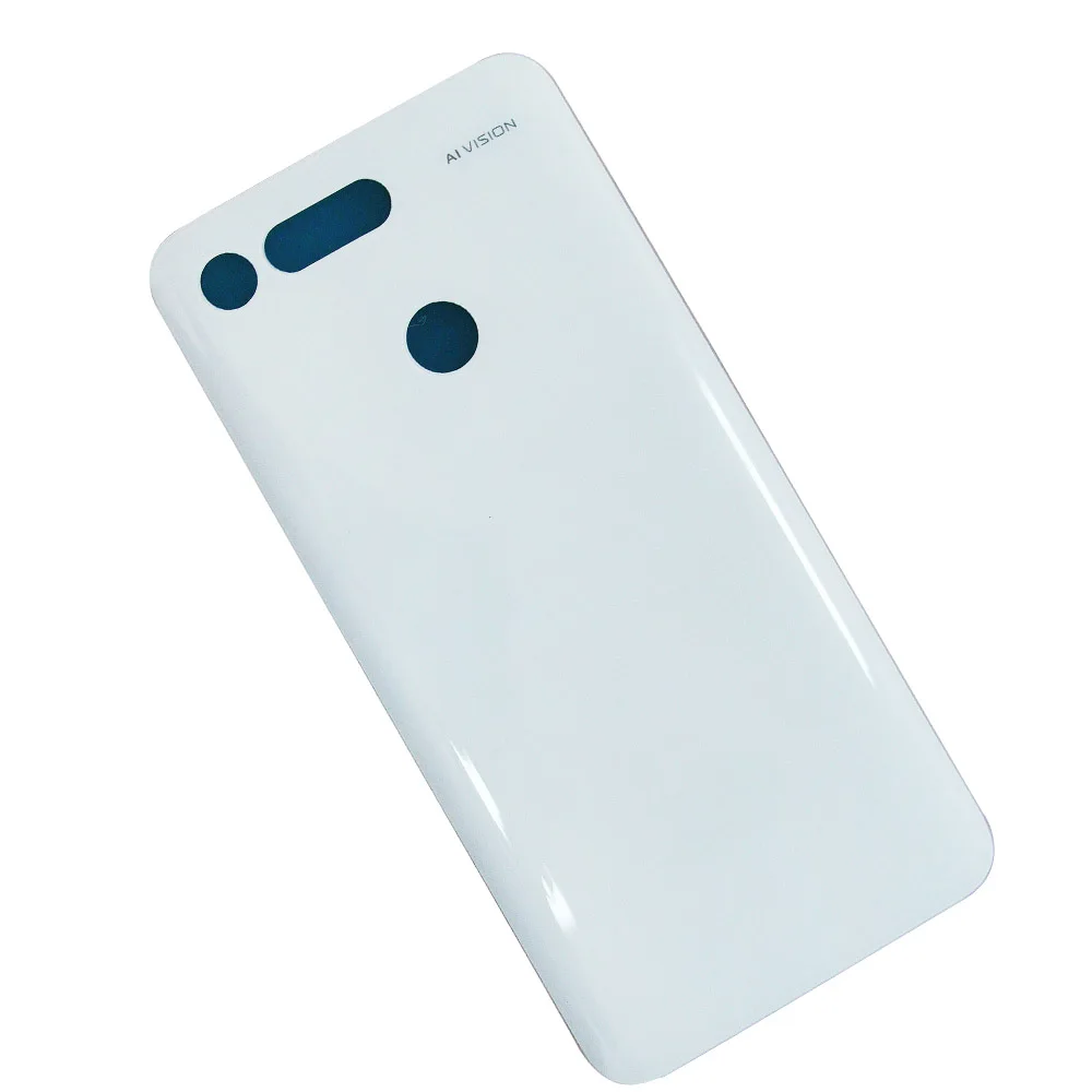 10 шт. для Honor V20 задняя крышка Замена для huawei View 20 батарея задняя дверь Корпус чехол с наклейкой