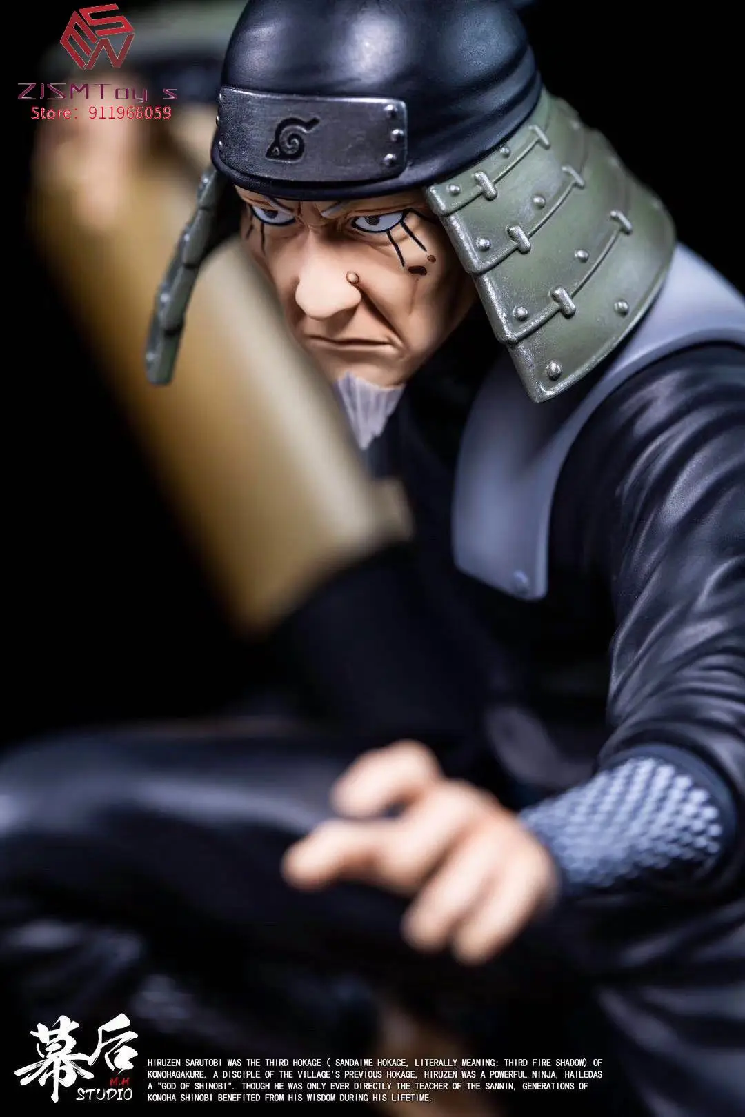 

Fire ninja.Monkey Fly Rizhan Senior Edition of the third generation of Character model statue by han