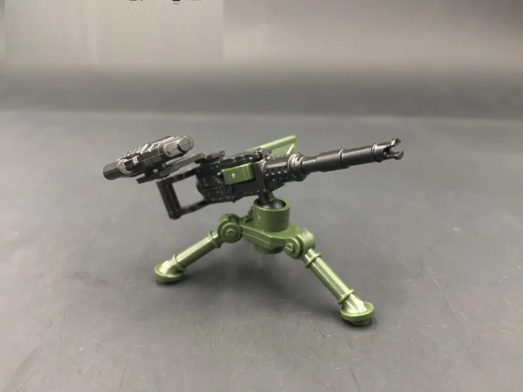 Middle East Series NSV Heavy Machine Gun Weapons Swat Military Playmobil Figures Original DIY Building Blocks Bricks Mini Toys | Игрушки и