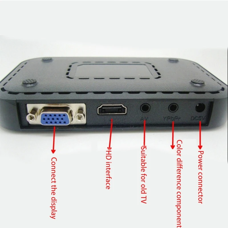 

Mini Full 1080P USB External HDD Player With SD MMC U Disk Support MKV AVI HDMI-compatible Media Video Player IR Remote 62KA