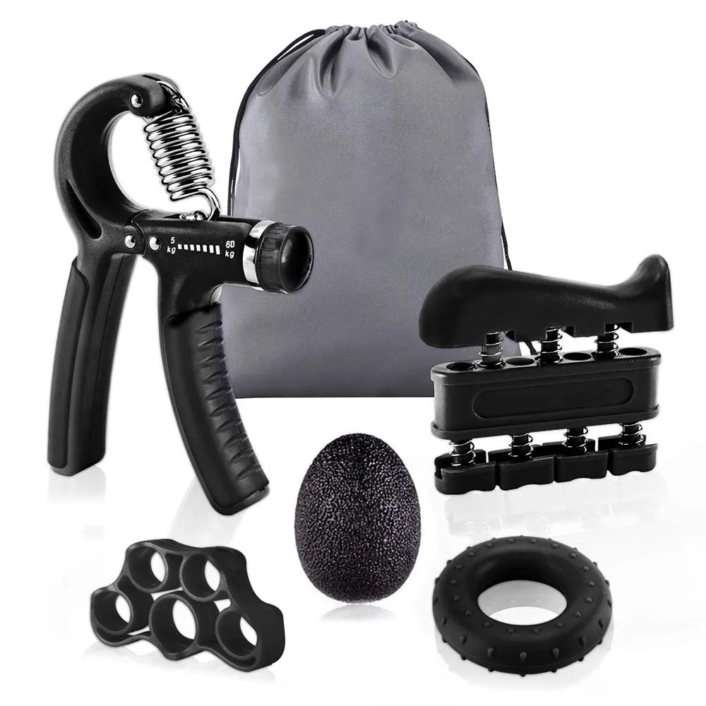 

5 шт., регулируемый тренажер для восстановления мышц предплечья