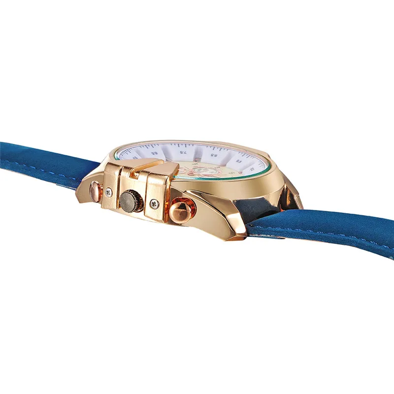 2019 часы мужские модные спортивные кварцевые с кожаным ремешком Топ бренд класса