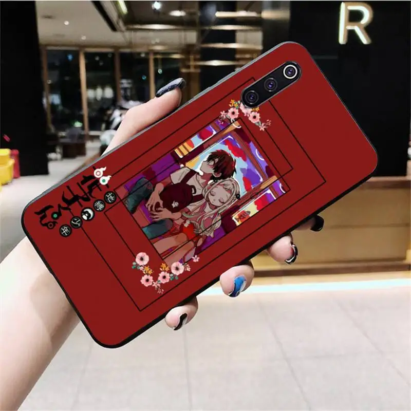 Чехол Hanako-kun с аниме унитаз черный мягкий чехол для телефона Xiaomi Mi10 10Pro 10 lite Mi9 9SE 8SE