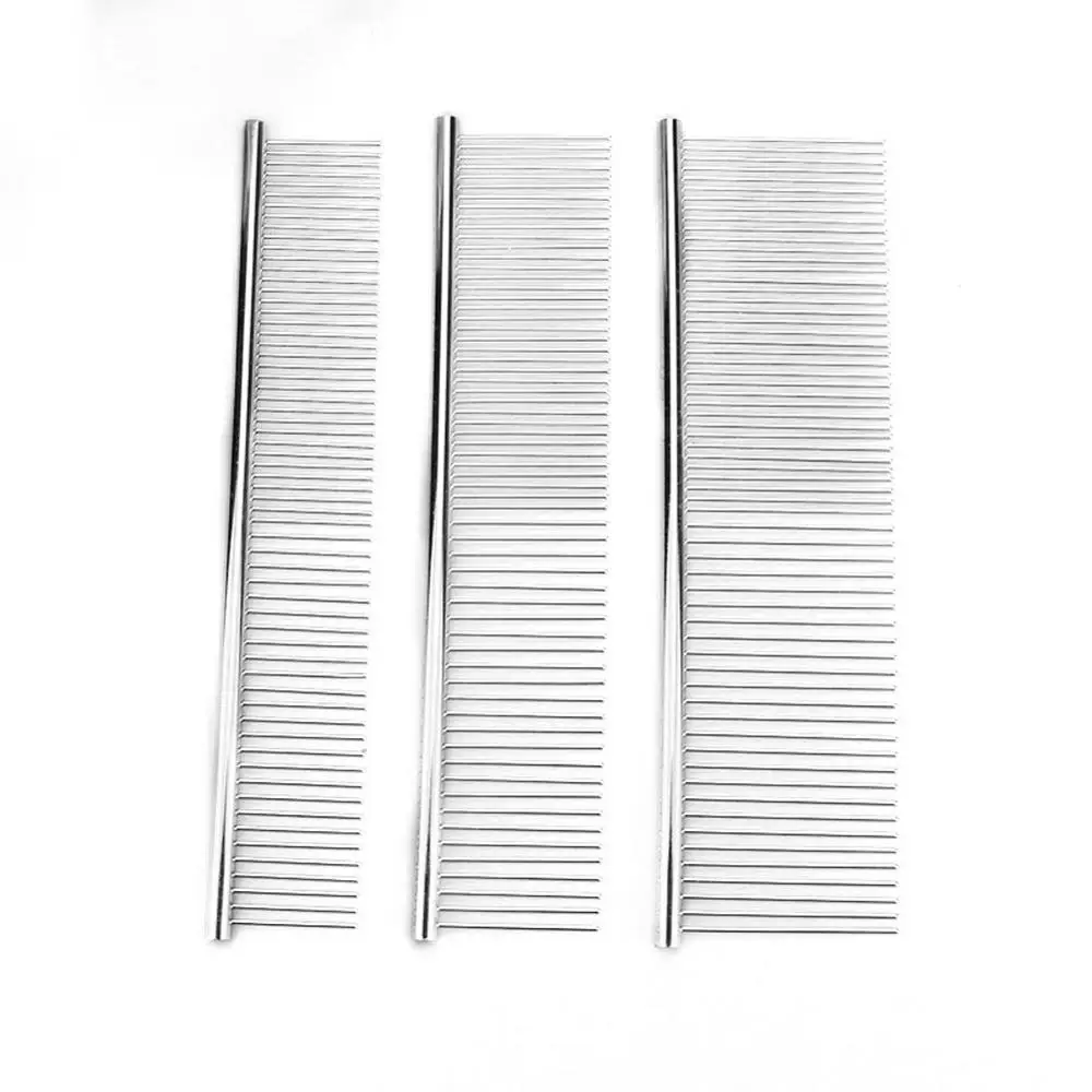 Расческа для собак 7 5 дюйма длинная толстая щетка удаления меха легкая из