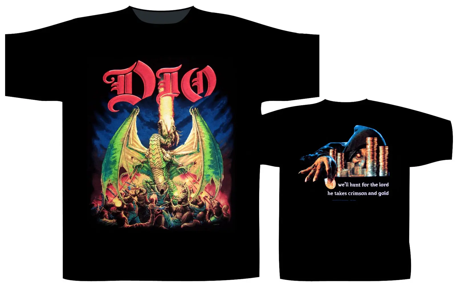 

2021 New Arrival Dio 'Killing The Dragon' T-Shirt - NEW & OFFICIAL! Fasion Men Tshirt Summer Women Tops Tees