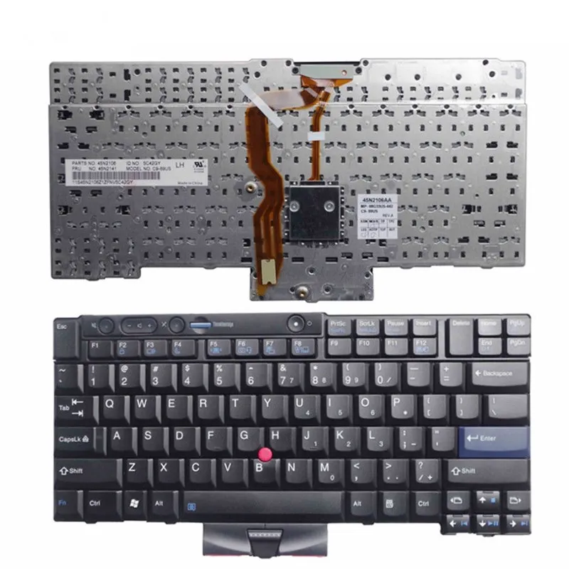Клавиатура США для LENOVO Thinkpad T410 T420 X220 T510 T510i T520 T520i W510 W520 T400S T410I T420I X220i T410S