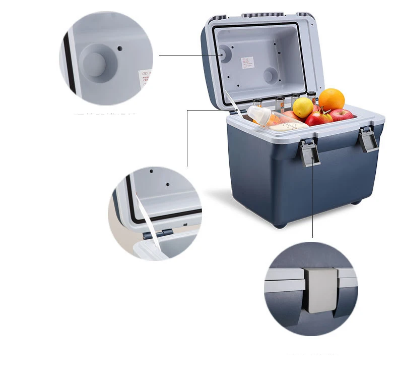 Автомобильный мини-холодильник 12 В 20 л портативный передвижной бытовой