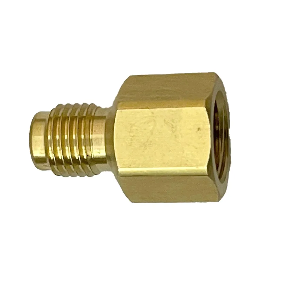 

Quick Coupling R410a Adapter R410A Refrigerant Adapter 1/4-5/16 SAE Adapter