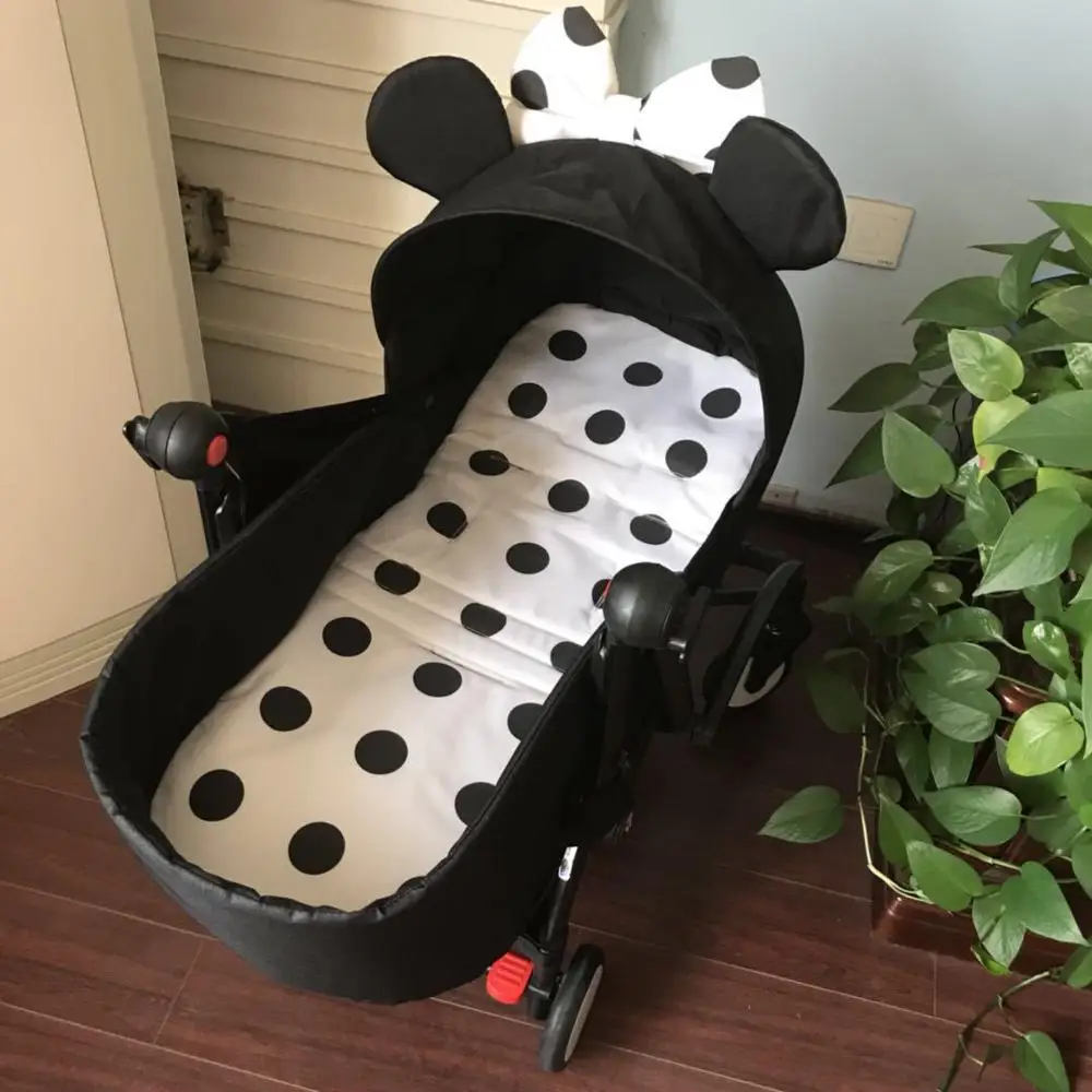 mickey with fence От 0 до 6 месяцев, спальный мешок, светильник, коляска для новорожденного, спальный блок, зимнее детское гнездо, аксессуары для коляски, аксессуары для коляски - Цвет: mickey with fence