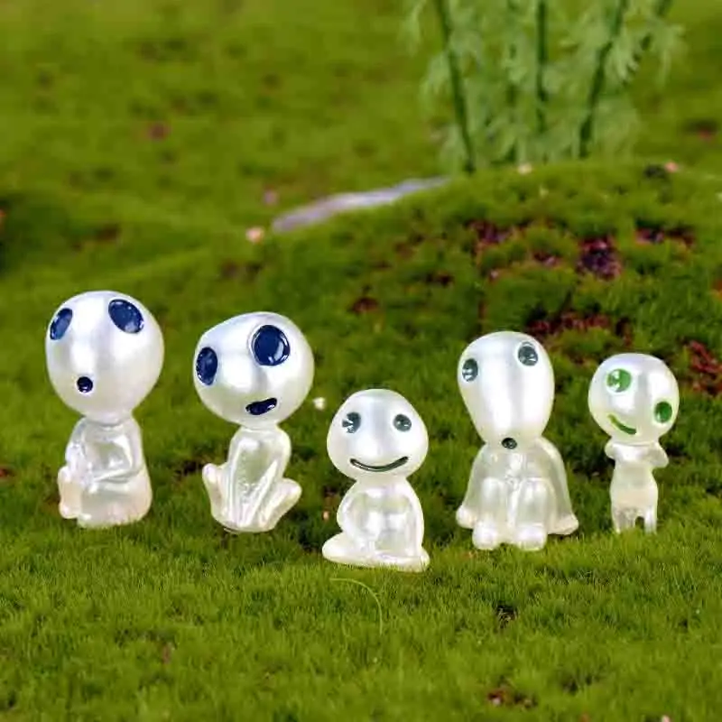 Фигурка аниме игрушки Светящиеся kodama treehayao miyazaki фигурка Принцесса Мононоке