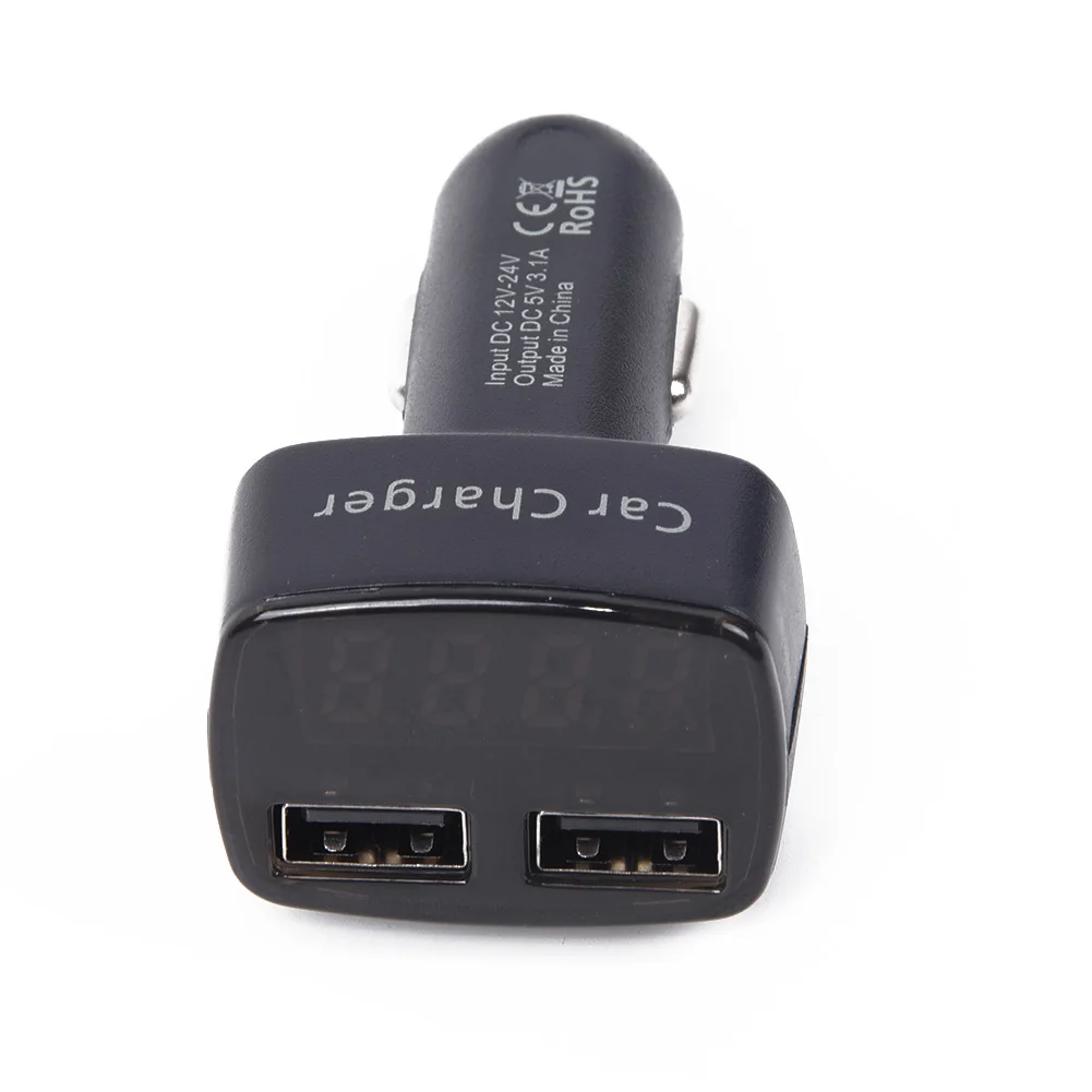 

Автомобильное зарядное устройство с двумя USB-портами qc3.0