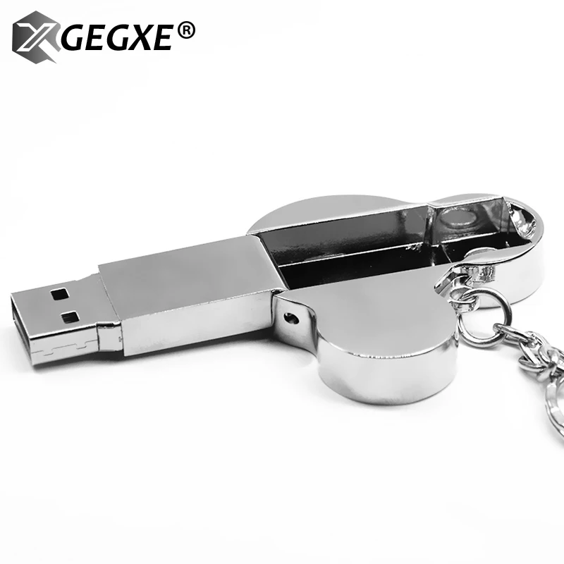 XGEGXE металлический флеш накопитель 2 0 32 ГБ 16 8 4 Usb 64 для ПК карта памяти Бесплатная