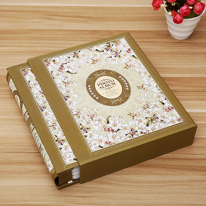 Альбом серии 6 дюймов Тонкая вставка тип пластиковая фаза 4 D шесть 200 фото альбом