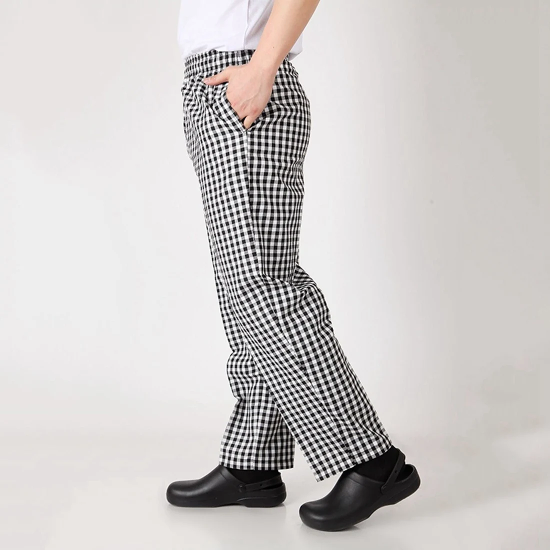 

Loose Chef Pants Restaurant Cook Trousers Men Chef Pant Food Service Trousers Kitchen Cooking Bakery Catering Workwear Clothes