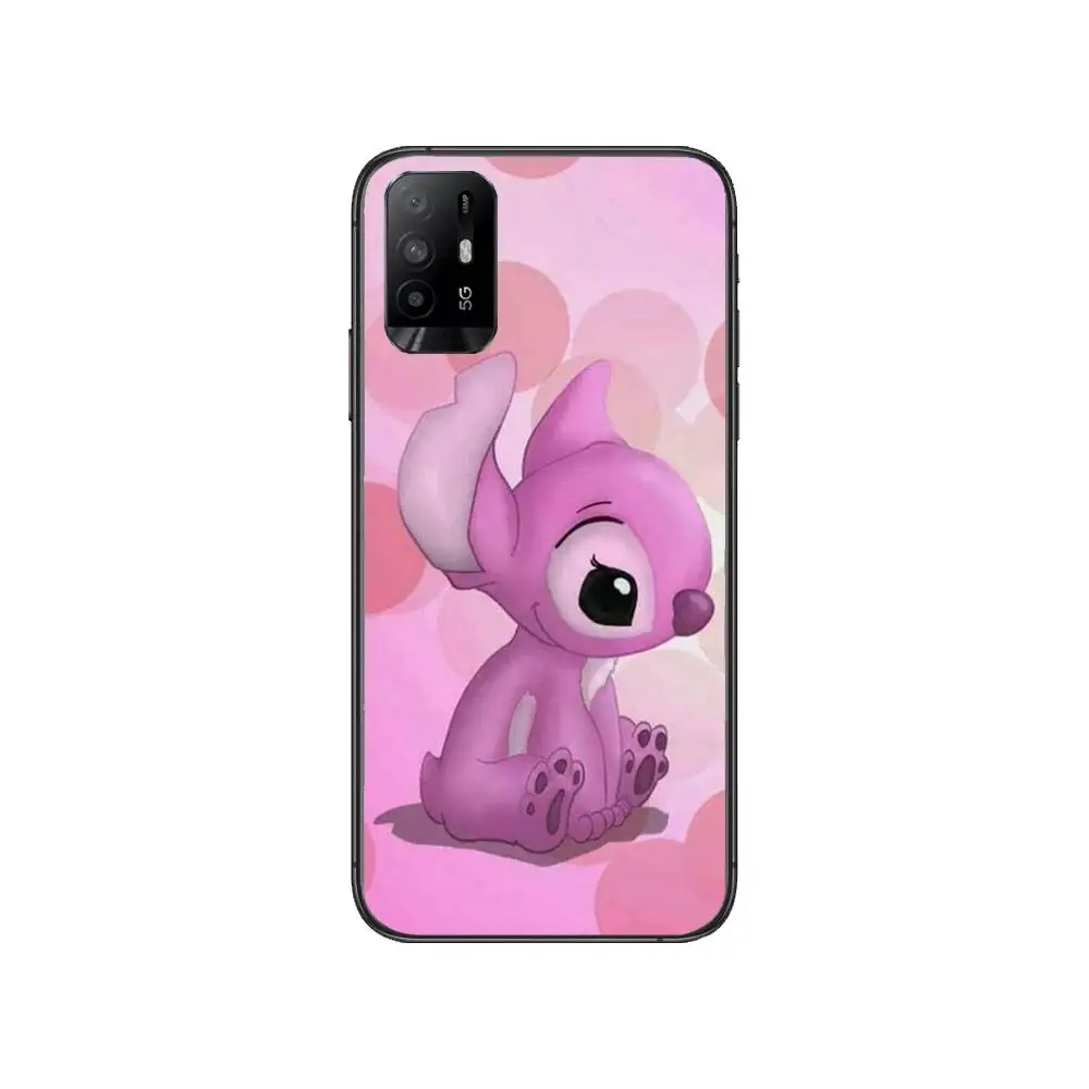 pink stitch wowfor realme c3 case soft silicon back cover oppo realme c3 rmx2020 coque capa funda find x3 pro c21 8 pro a91 free global shipping
