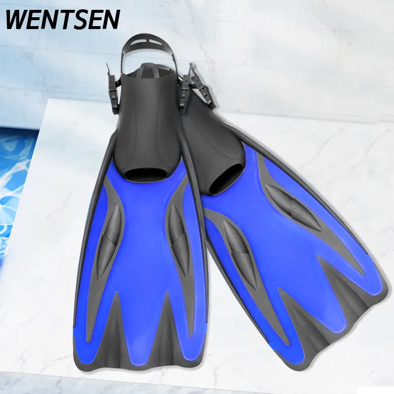

fins fins women diving hunting equipment long adult snorkeling Foot NEW Swimming flippers men freediving for dive Scuba fins ad