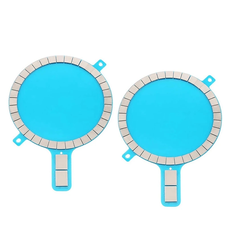 

Promotion! 2Pcs Strong Magnetic Wireless Charging Magnet Safe Sticker Magnet Circle for iPhone 12 Pro Max 12 Mini 11 Xs Xr
