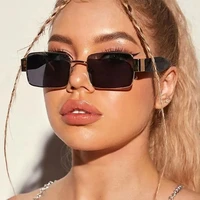hkna metal square sunglasses women 2022 luxury brand sun glasses men metal glasses for menwomen luxury brand gafas de sol mujer