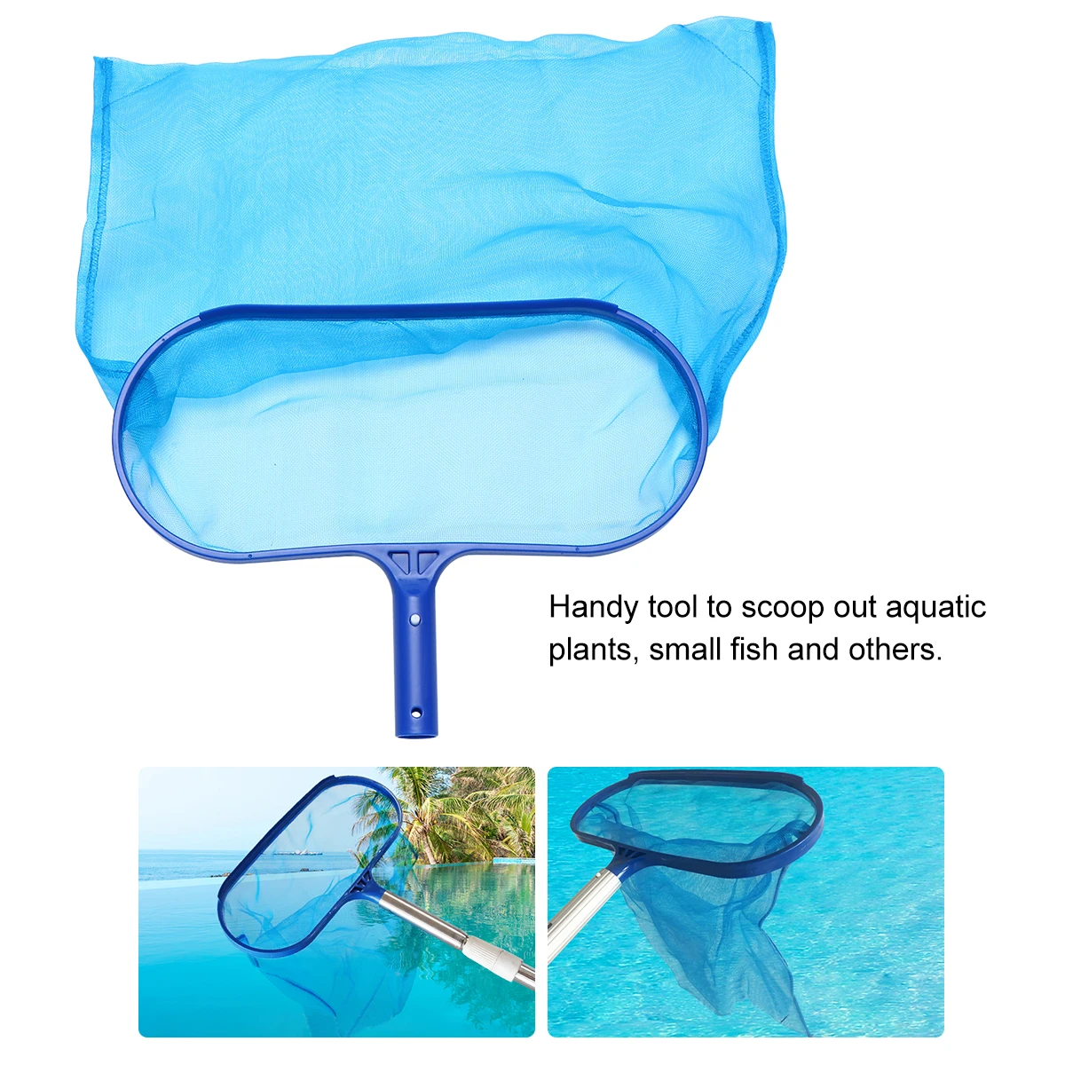 Swimming Pool Scoop Net Cleaning Tool Water Leaf Landing Portable Mesh Filter for Home Aquarium |