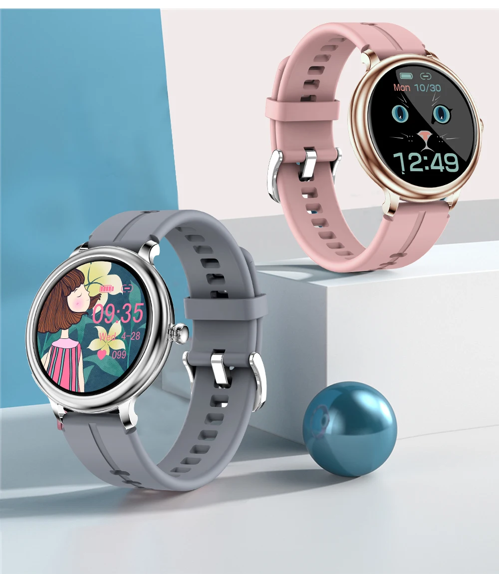 

Willgalllop NY13 Stylish Women Smart Watch Heart Rate Monitor Customized Wallpaper Waterproof For Girl Connect Android IOS