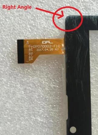Оригинальный Новый 7 дюймов сенсорный экран для 45 pin(182 мм * 103 мм) 100% новый