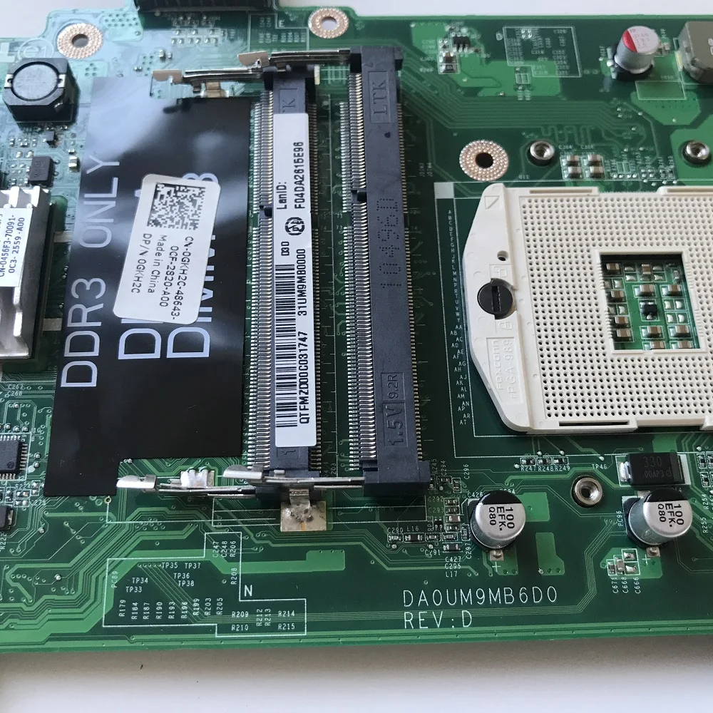 Бесплатная доставка материнская плата для ноутбука DELL N7010 DA0UM9MB6D0 0GKH2C CN-0GKH2C GKH2C 100%