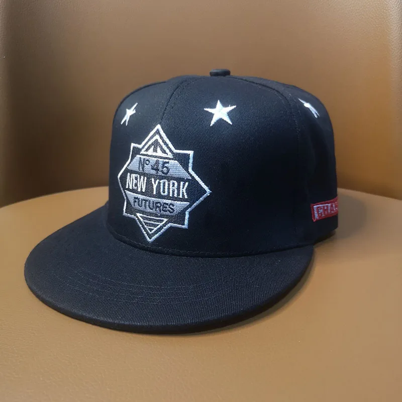 HT335 Нью-Йорк вышитый со звездой Спорт на открытом воздухе повседневная