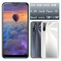 4gb ram 64gb rom 10i 4g lte face id android 7 0 mobile phones 6 26inch water drop screen unlocked 13mp hd android smartphones