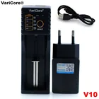Умное зарядное устройство VariCore V10, USB смарт-зарядное устройство 5 В, 1 А, 1,2 В, 3 в, 3,7 в, 4,25 в, 18650 в, 26650 в, 183501634018500AAAAA