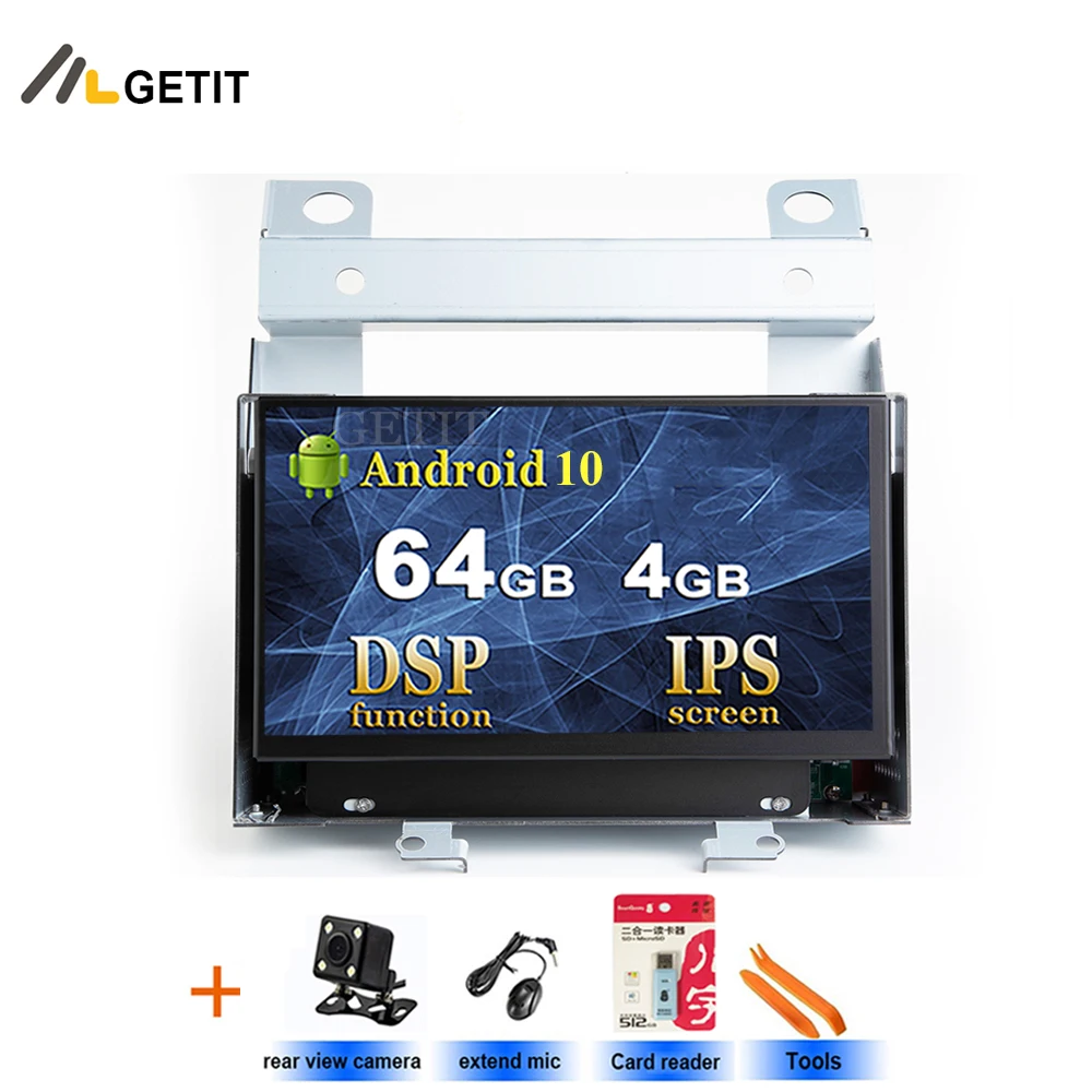 ISP экран Android 10 автомобильный DVD мультимедиа для Land Rover Freelander 2 2009 2012 с радио GPS