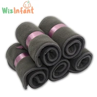 wizinfant charcoal bamboo diaper insert diaper pad for all happyflute onesize diaper cover pocket diaper35cm x13cm