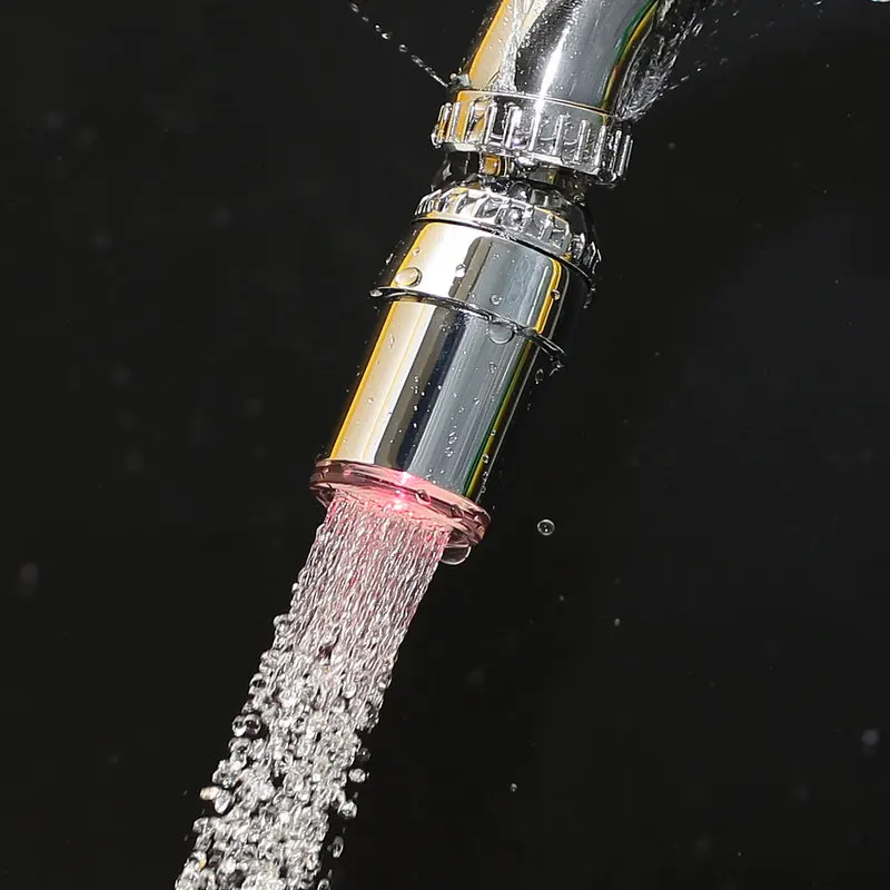 Светодиодный светильник для кухни и ванной 1 шт. цветной сменный светящийся кран