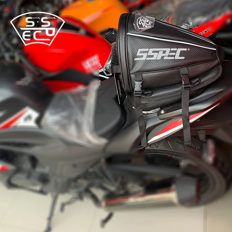 SSPEC сумка для заднего сиденья мотоцикла водоотталкивающая мотокросса мессенджер