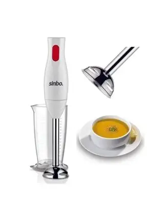 

Unisex, Home, Office, Orıjınal Hand Blender White Safety Systematic Stainless Blades