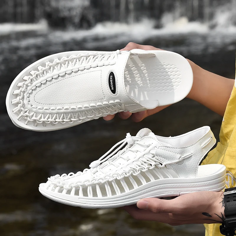 

Large Size Fashion Outdoor Casual Sandals, Breathable, Lightweight, Trendy Casual Shoes, Non-slip Wear-resistant Men's Sandals