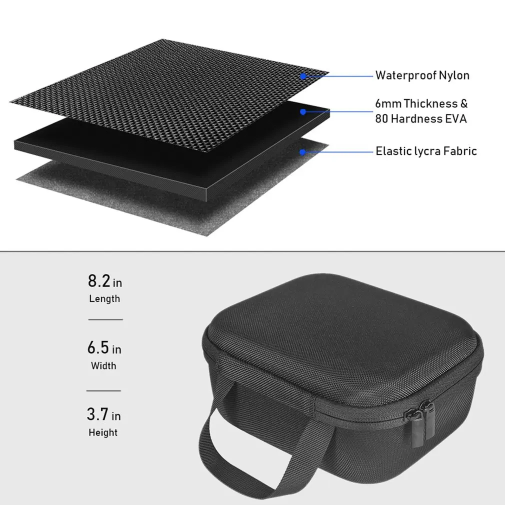 Жесткая Сумка из ЭВА сумка для хранения чехол путешествий Cricut легко нажимаемая