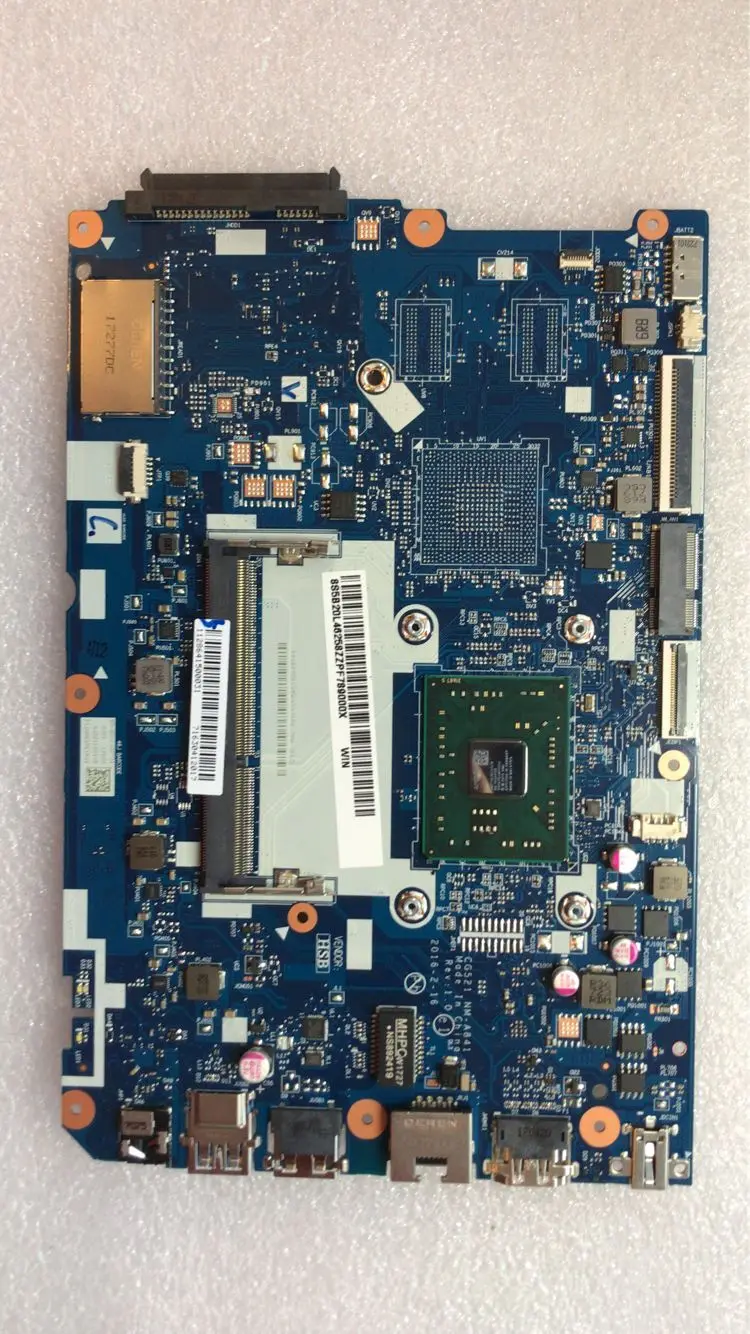 

KEFU For Lenovo Ideapad 110-15ACL Notebook Motherboard CG521 NM-A841 CPU A4-7210 DDR3 100% Test Work Free Shipping