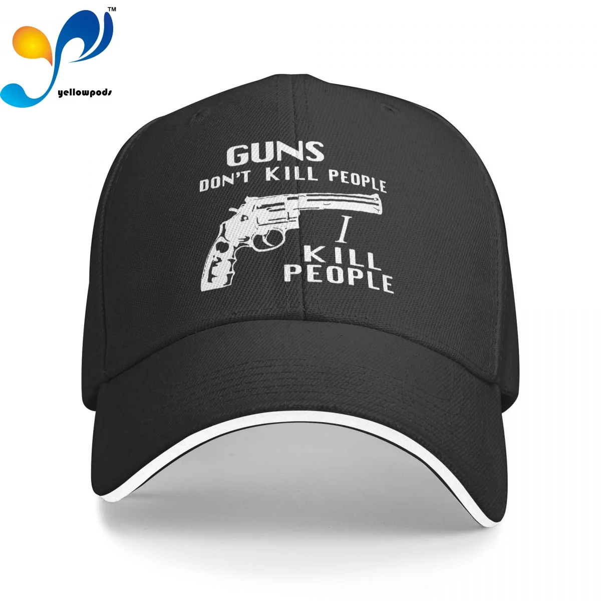 

Мужская бейсбольная кепка с надписью Guns Don't Kill People, I Kill People