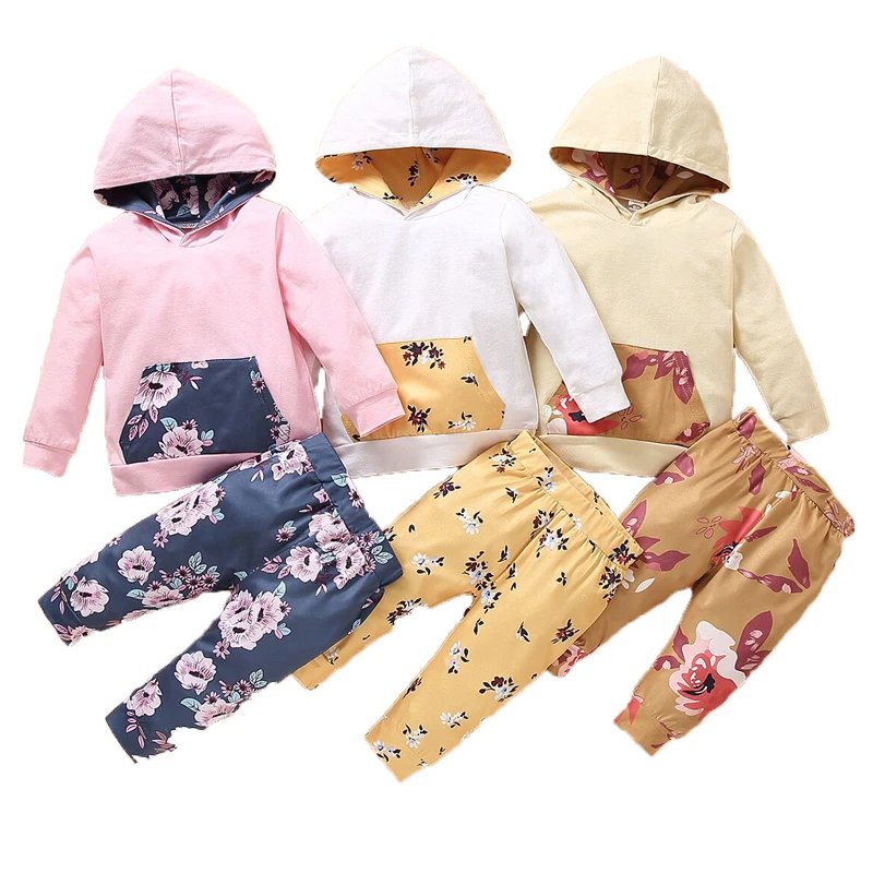 

Infant Clothing 2021 Autumn Winter Clothes For Newborn Baby Boys Clothes Set Hoodie+Pants 2pcs Outfit Kids Costume Girls Suit