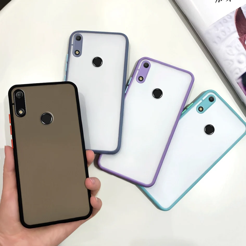 Для Huawei Y6 2019 чехол Pro силиконовый прозрачный мягкий для телефона из ТПУ с принтом