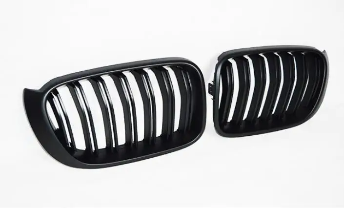 

High quality Car ABS Mesh Grille Trim Racing Grills Fits For BMW X5 F15 X5M F85 X6 F16 X6M F86 2014 2015 2016 2017 2018