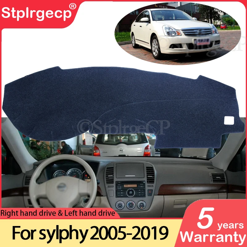 

for Nissan Sylphy G11 2005~2019 Bluebird Anti-Slip Mat Dashboard Cover Pad Sunshade Dashmat Accessories 2009 2010 2011 2012 2013