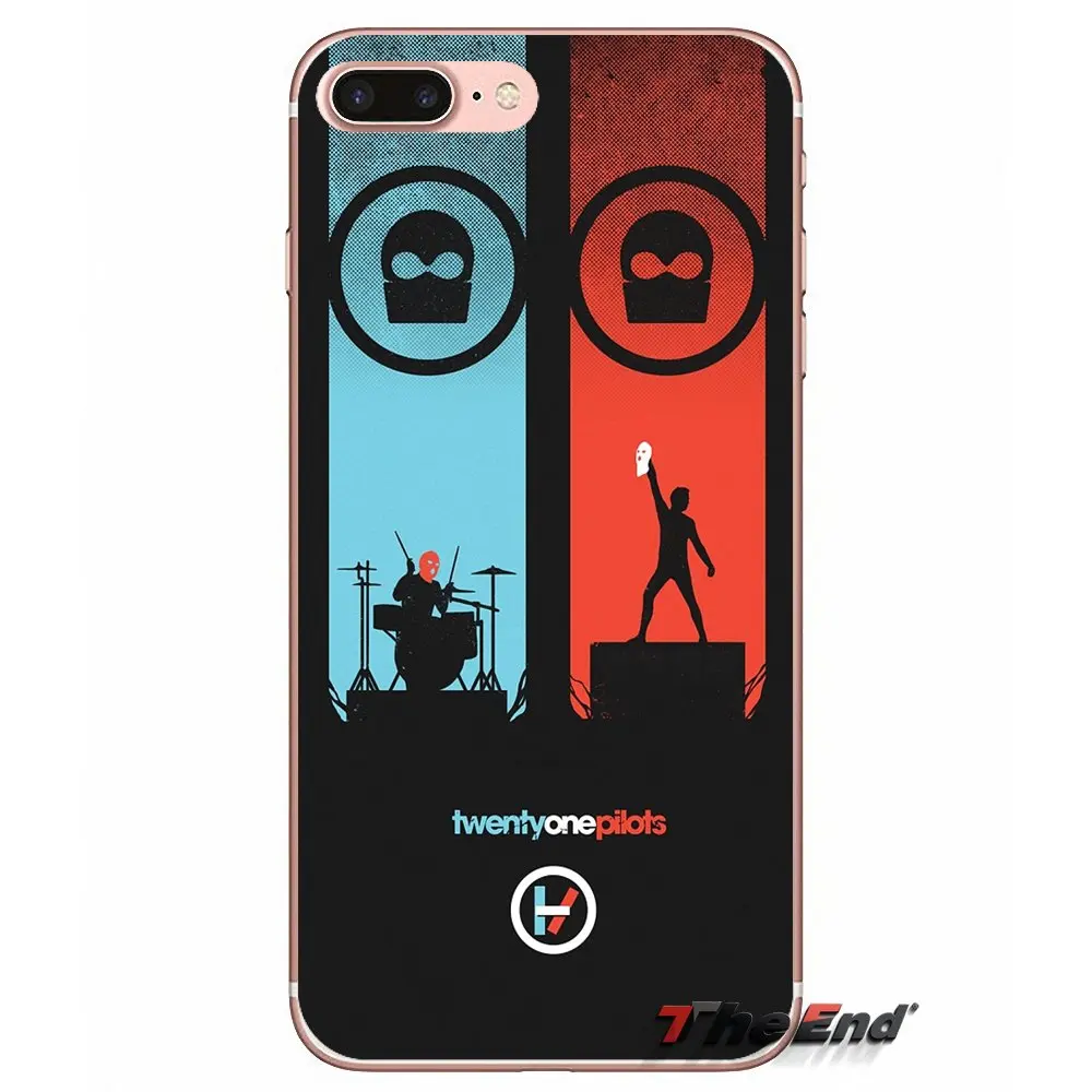 Twenty One Pilots 21 силиконовый TPU чехол для телефона samsung Galaxy Note 3 4 5 большое ядро Prime S3 S4 S5