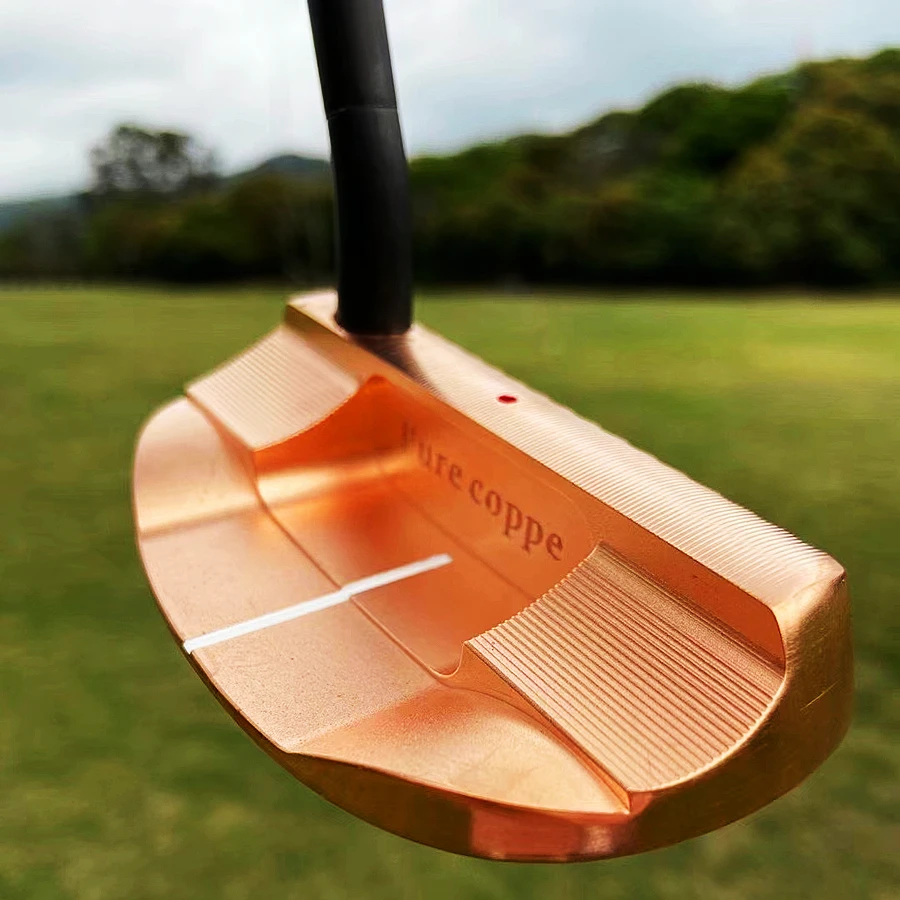 

2021 Pure Copper Full CNC Golf Putter Club Heavy Putter 33 34 35 Driver Wood Iron Wedge Package Set Gifts Sports
