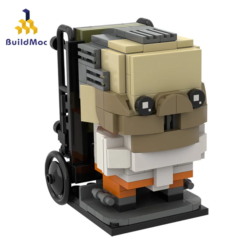 

Movie The Silence of the Lambs Figures Psychiatrist Hannibal Lecter Brickheadz MOC Building Blocks Collection Toys Gifts