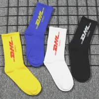 letter hiphop sport novelty soft black blue yellow white elastic cotton cool comfortable creative outdoor funny mens sock