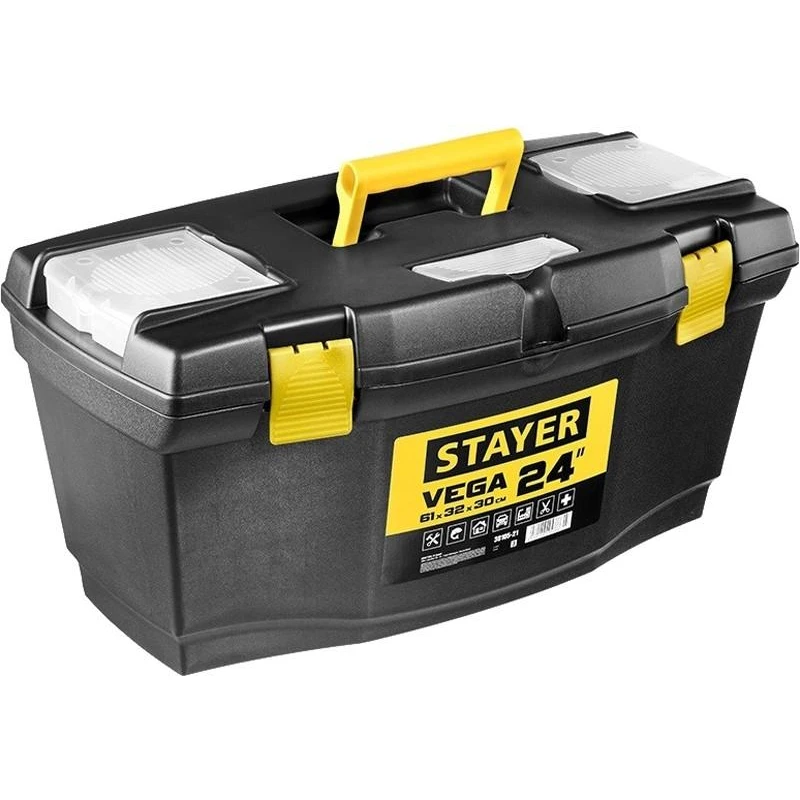 Ящик для инструмента STAYER 38105 21 VEGA MASTER (встроенный органайзер съемный лоток отсек